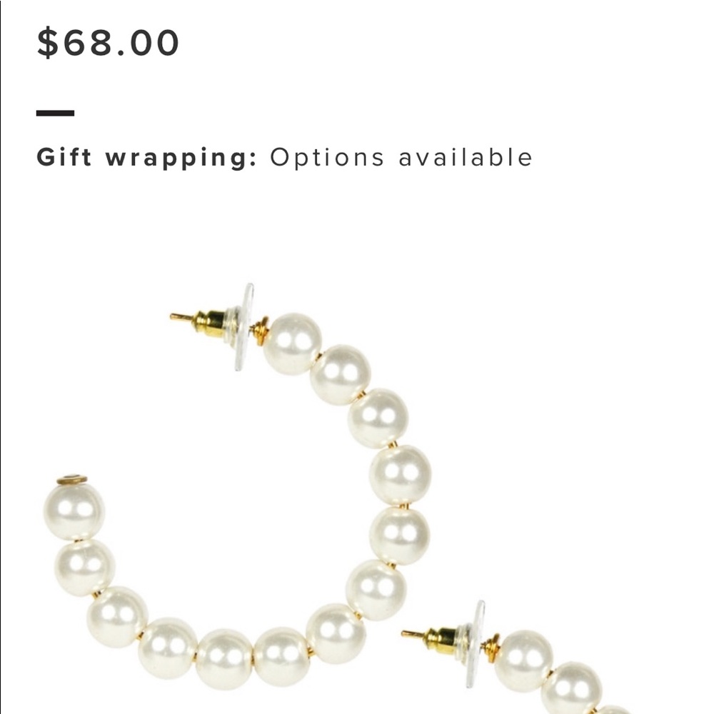 NEW Lisi Lerch Pearl Earrings